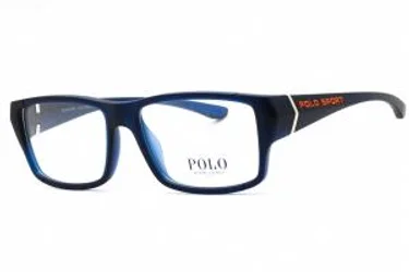 Polo Ralph Lauren 0PH2275U 5903 Eyeglasses Matte Transparent Blue 57mm
