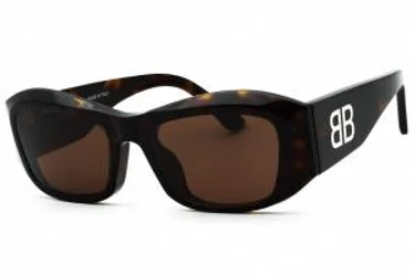 Balenciaga BB0397SA 2 Sunglasses Dark Havana