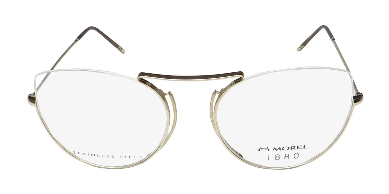Morel 1880 60121m dn07 Eyeglasses Yellow Gold 52mm 3