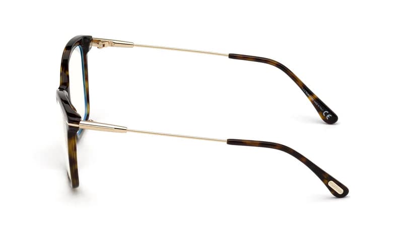 Tom Ford FT5687FB 052 Eyeglasses Dark Havana 56mm Women 3
