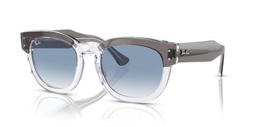 Ray-Ban RB0298S MEGA HAWKEYE 1355/3F Sunglasses Gray 53mm Unisex