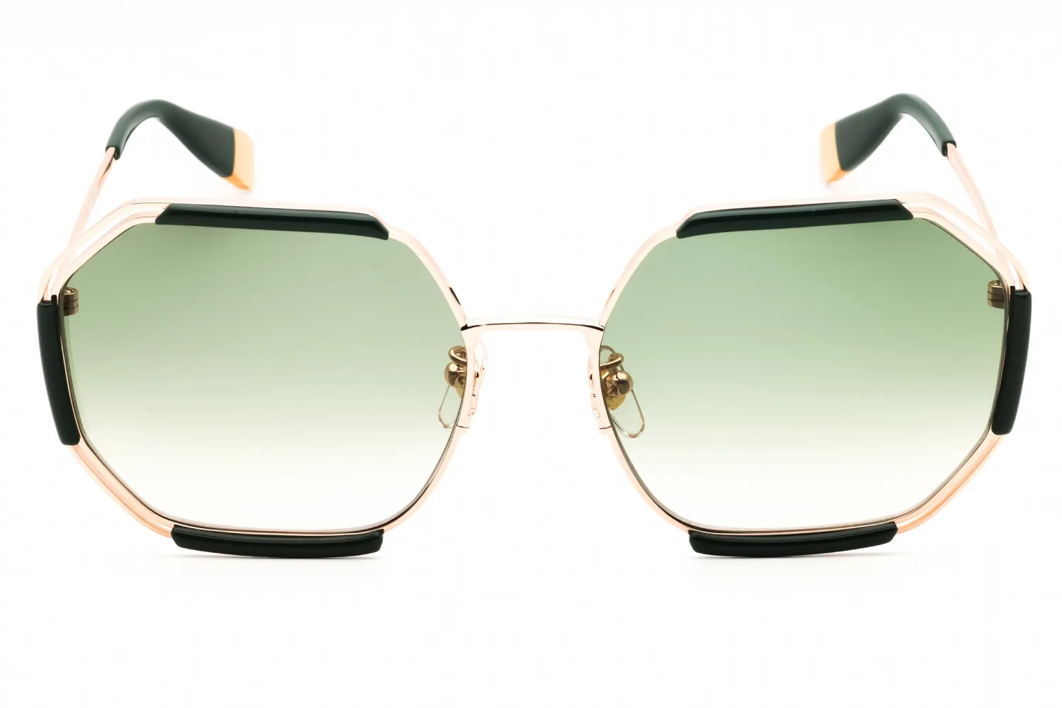 Furla SFU785 08FC Sunglasses Shiny Copper Gold 61mm Women 2