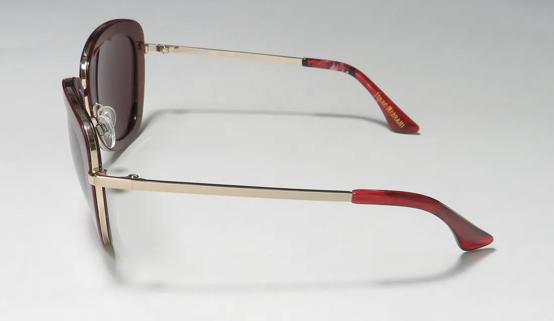 Isaac Mizrahi 30200 re Sunglasses Red 54mm 4
