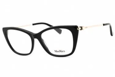 Max Mara MM5129 001 Eyeglasses Shiny Black 53mm