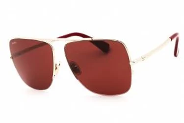 Max Mara MM0121 32S Sunglasses Gold 59mm