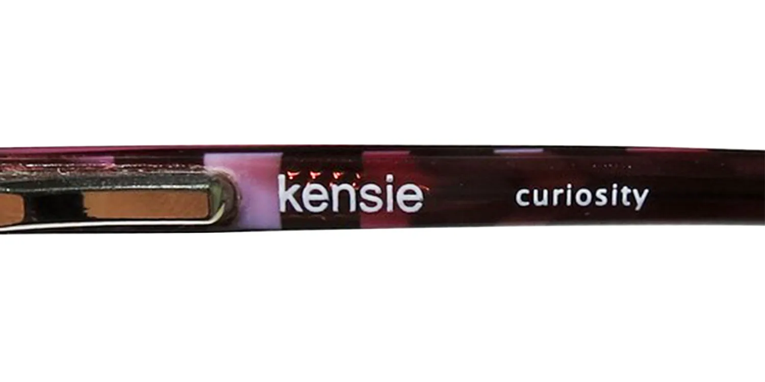 Kensie Curiosity me Eyeglasses Burgundy 50mm 7