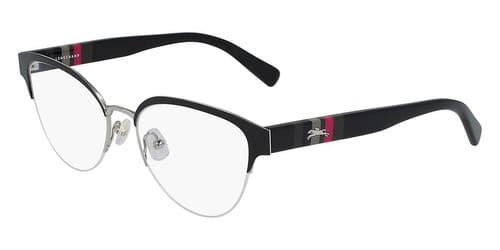Longchamp LO2110 001 Eyeglasses Black 53mm Women