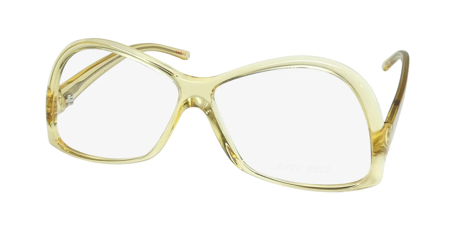 Andy Wolf 5049 h Eyeglasses Crystal Yellow 60mm