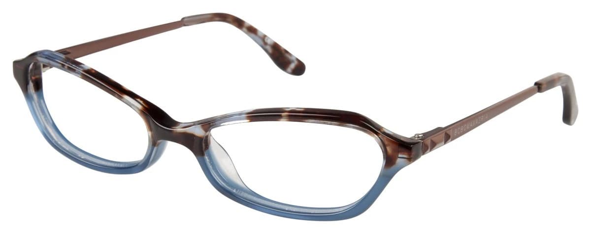 BCBGMAXAZRIA Genevieve Eyeglasses Blue Tortoise 51mm Women