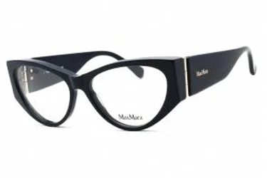 Max Mara MM5174 090 Eyeglasses Shiny Blue 55mm
