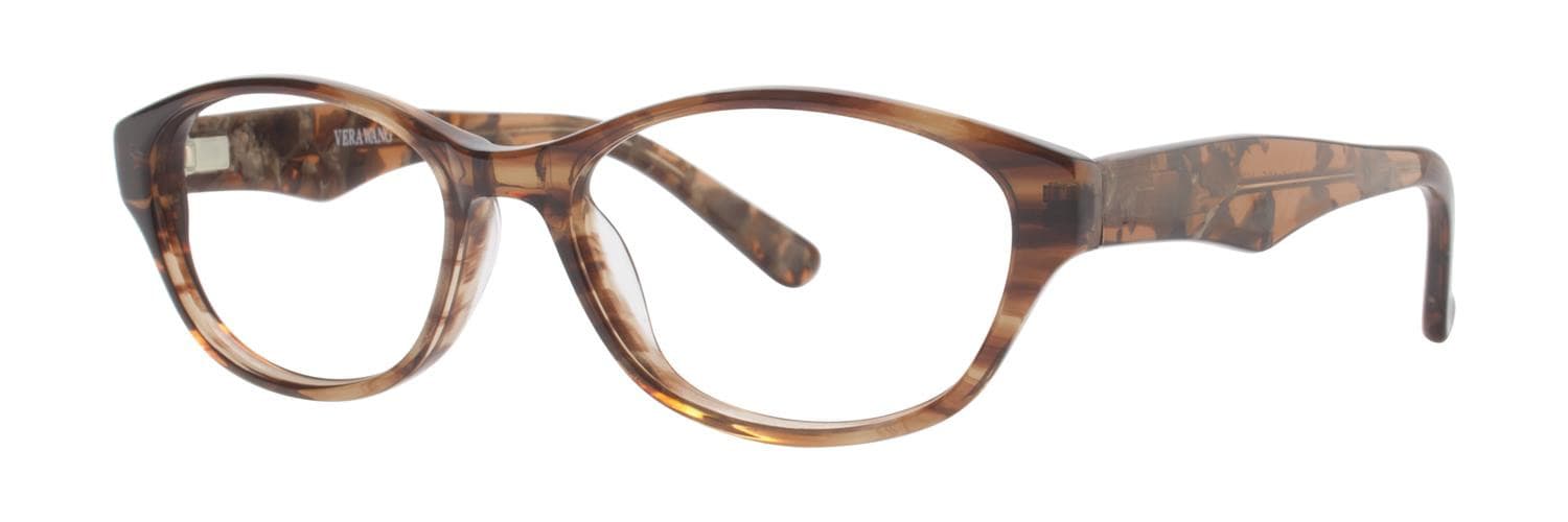 Vera Wang V353 Eyeglasses Brown 51mm Women