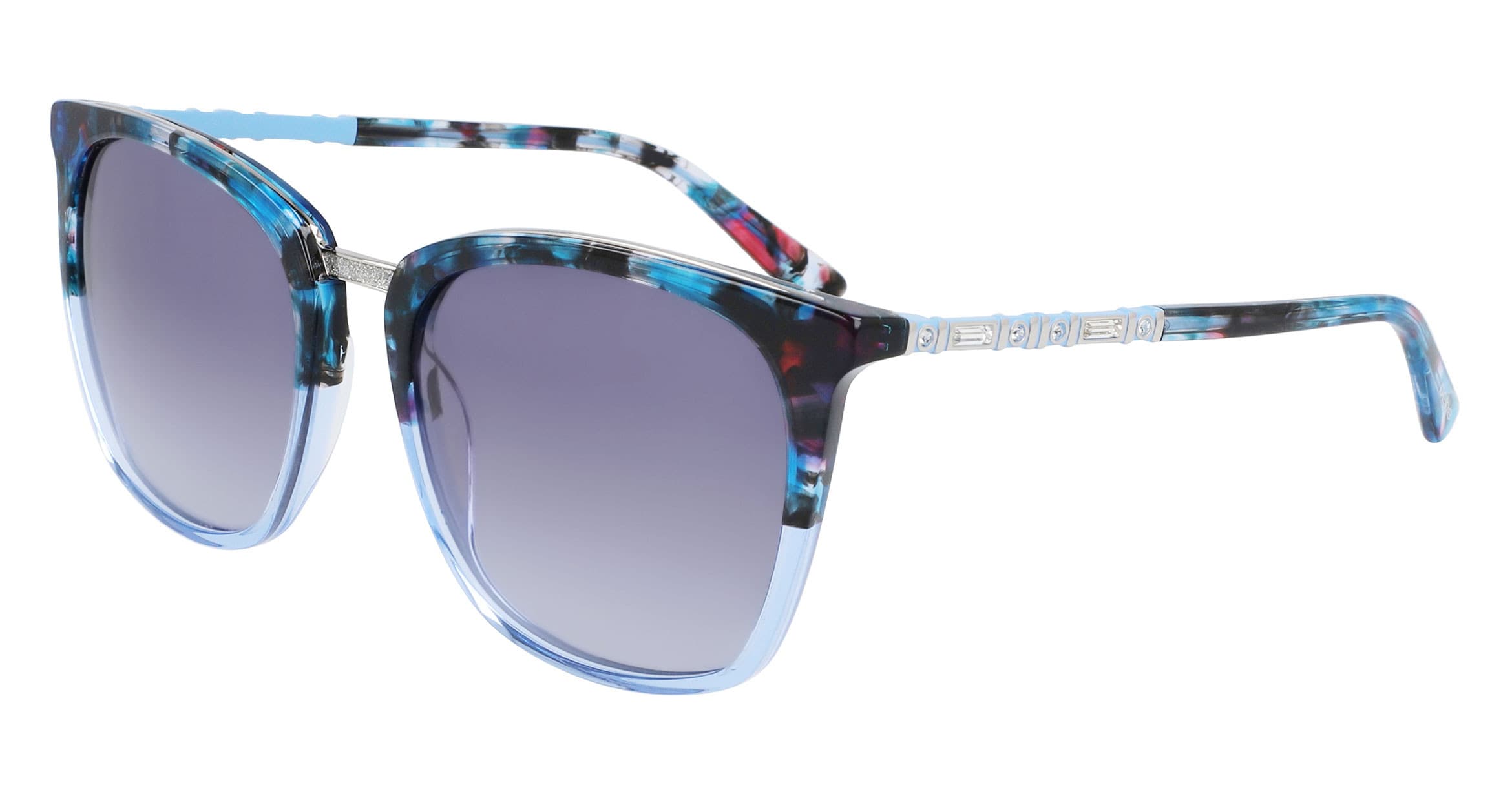 Bebe BB7232 460 Sunglasses Blue Gradient 55mm Women