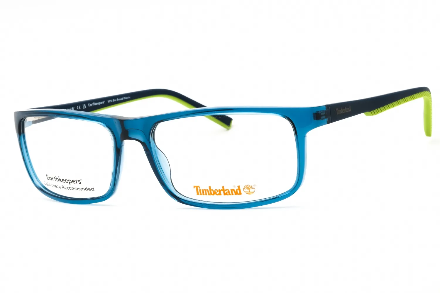 Timberland TB50017 090 Eyeglasses Shiny Blue 60mm Men