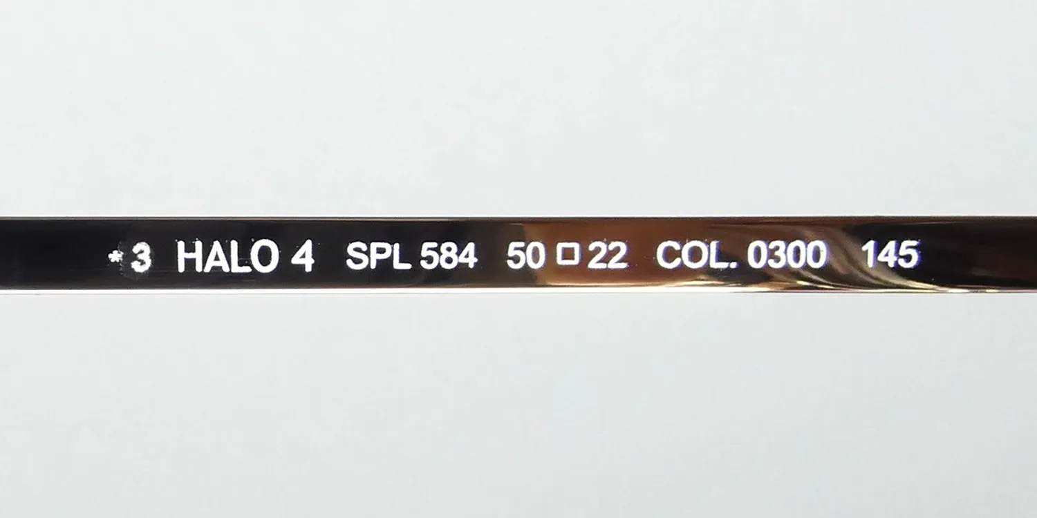 Police Spl584 0300 Sunglasses Gold 50mm 8