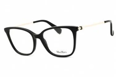 Max Mara MM5079 001 Eyeglasses Shiny Black 54mm