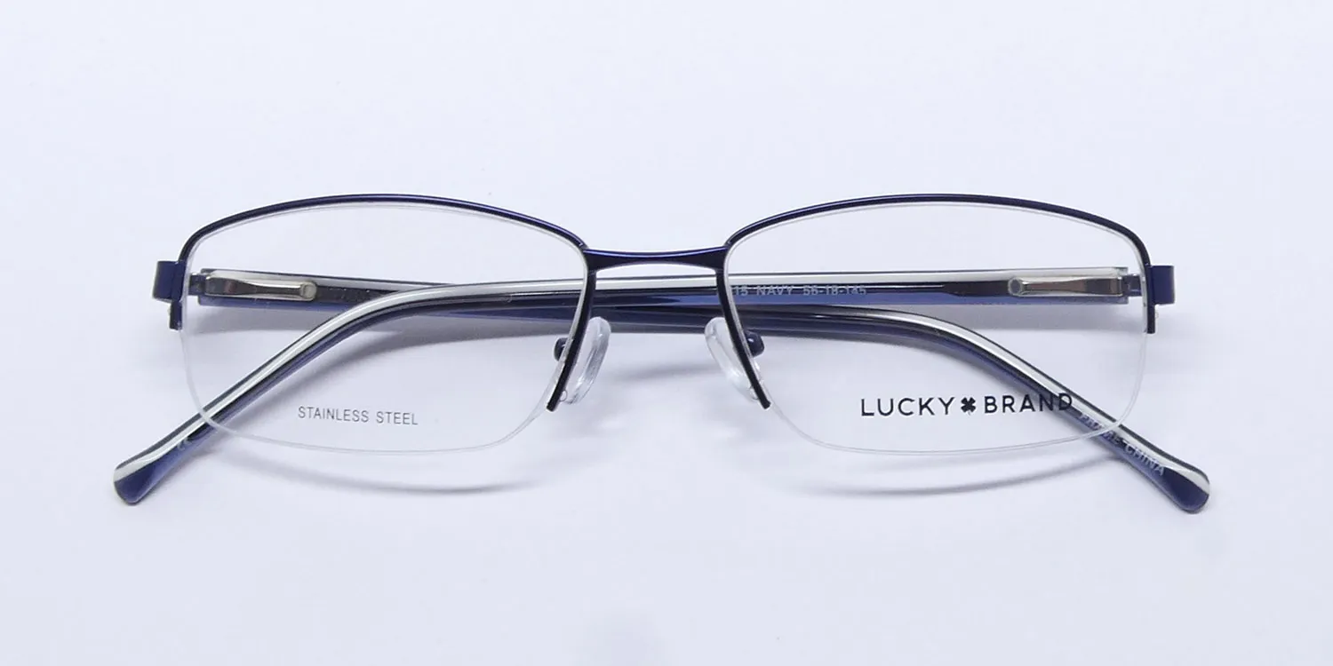 Lucky Brand D315 navy Eyeglasses Navy 56mm Unisex 2