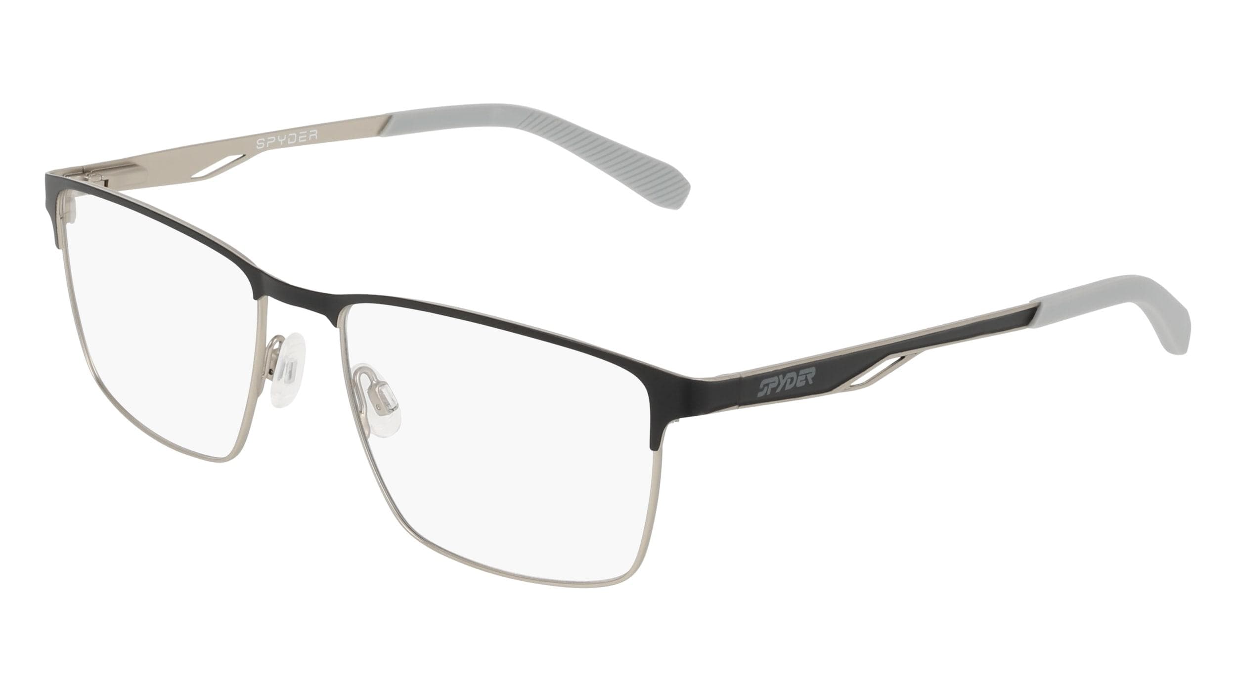 Spyder SP4055 001 Eyeglasses Black Smoke 55mm Men