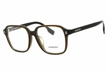 Burberry 0BE2372D 3010 Eyeglasses Transparent Olive Green 55mm