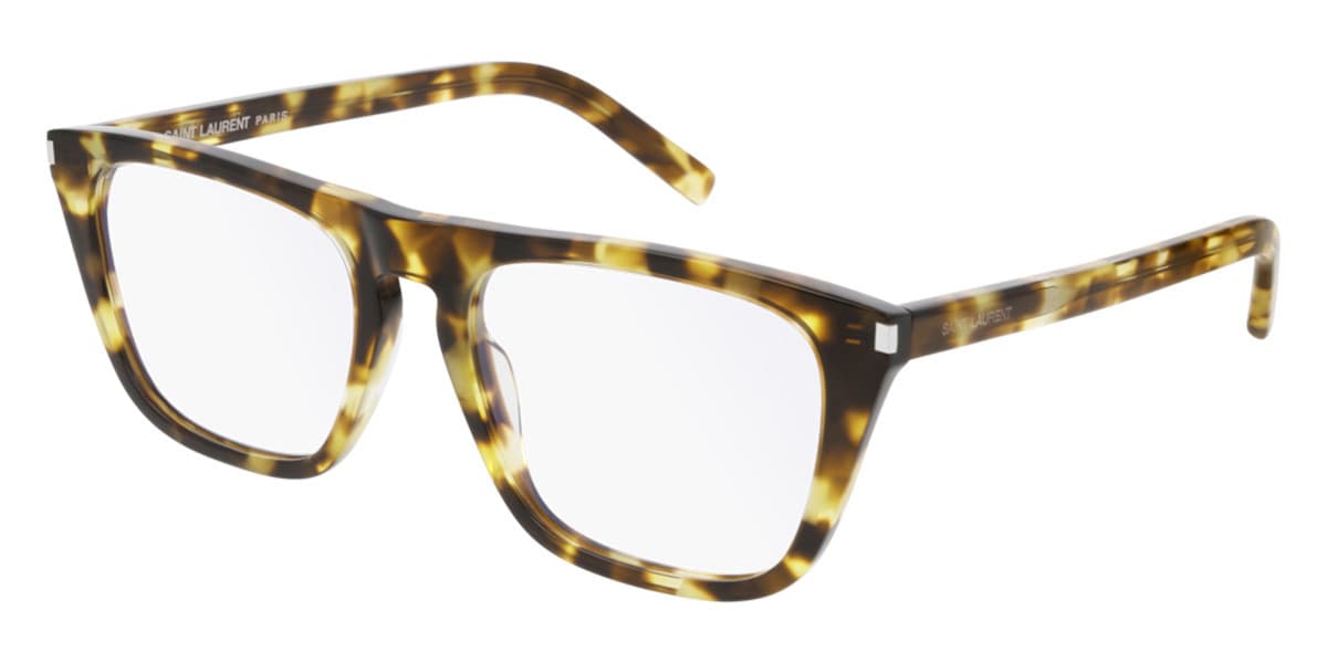Saint Laurent SL343 007 Eyeglasses Brown 55mm Unisex