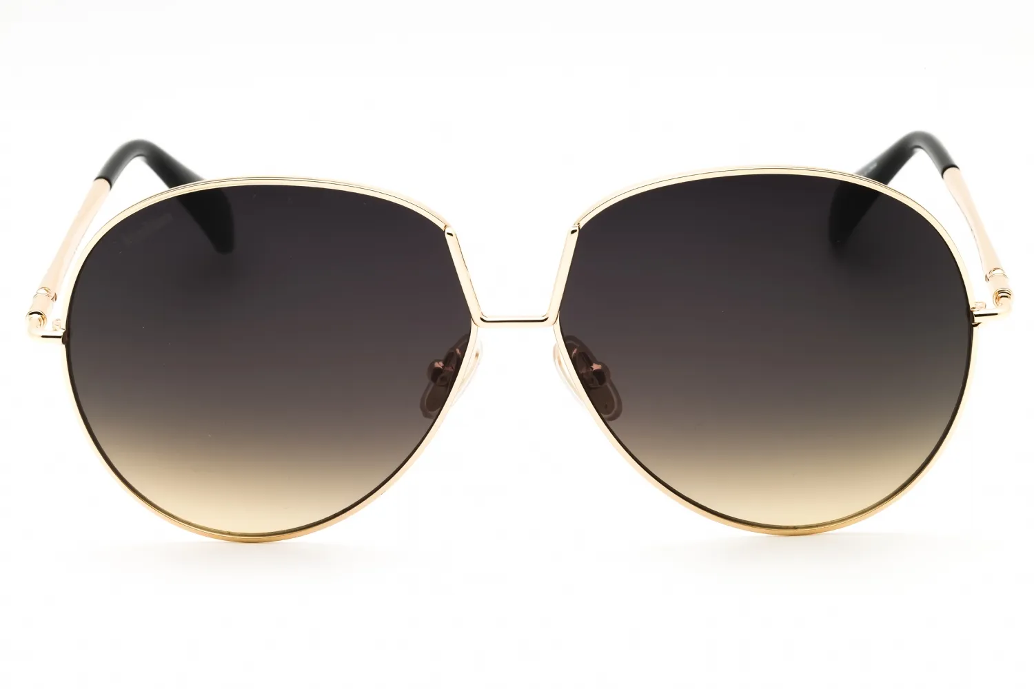 Max Mara MM0081 32B Sunglasses Gold 60mm Women 2