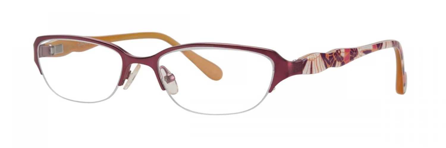 Lilly Pulitzer Jade Eyeglasses Berry 52mm Women