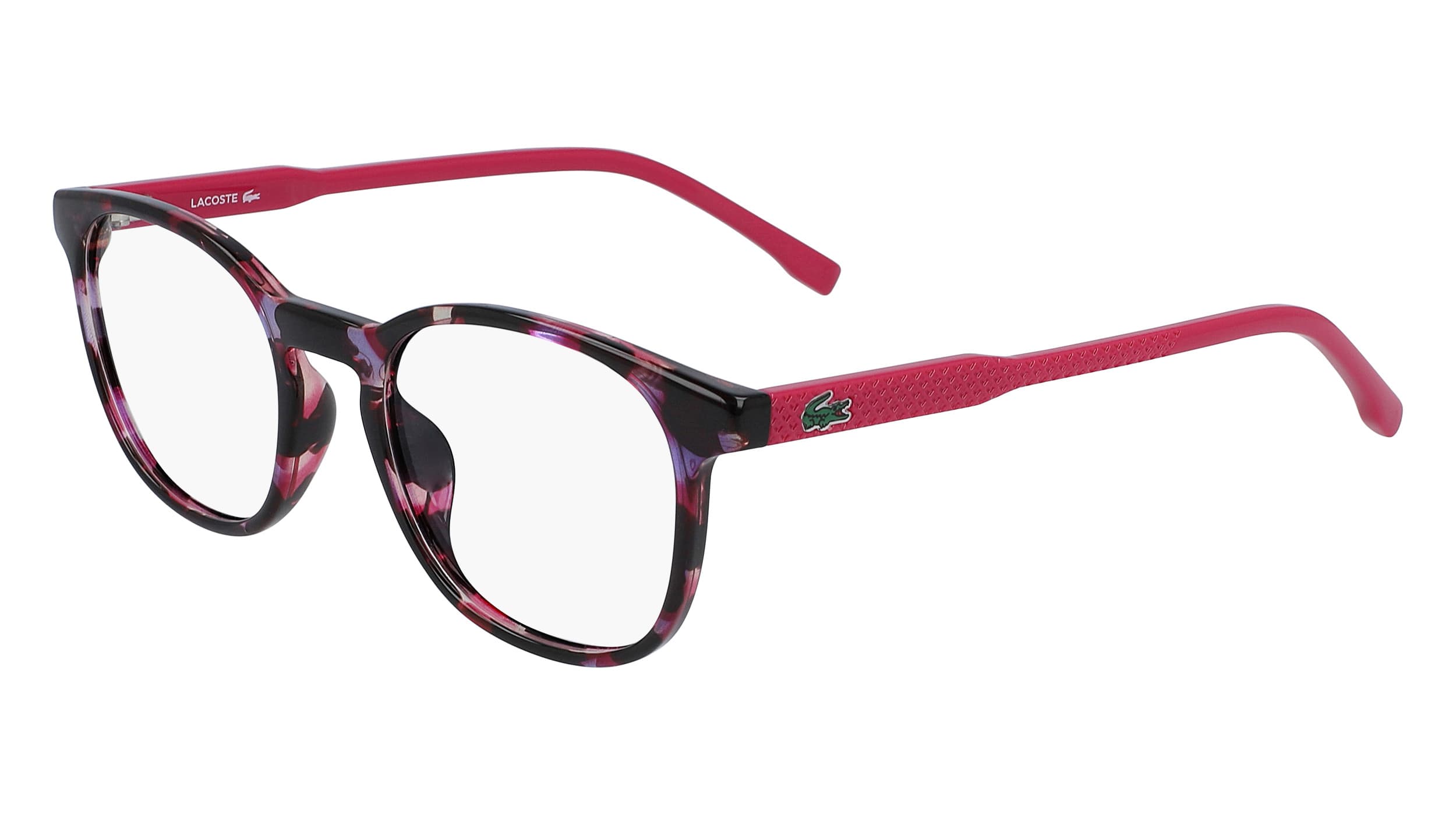 Lacoste L3632 219 Eyeglasses Havana Pink 47mm Kids