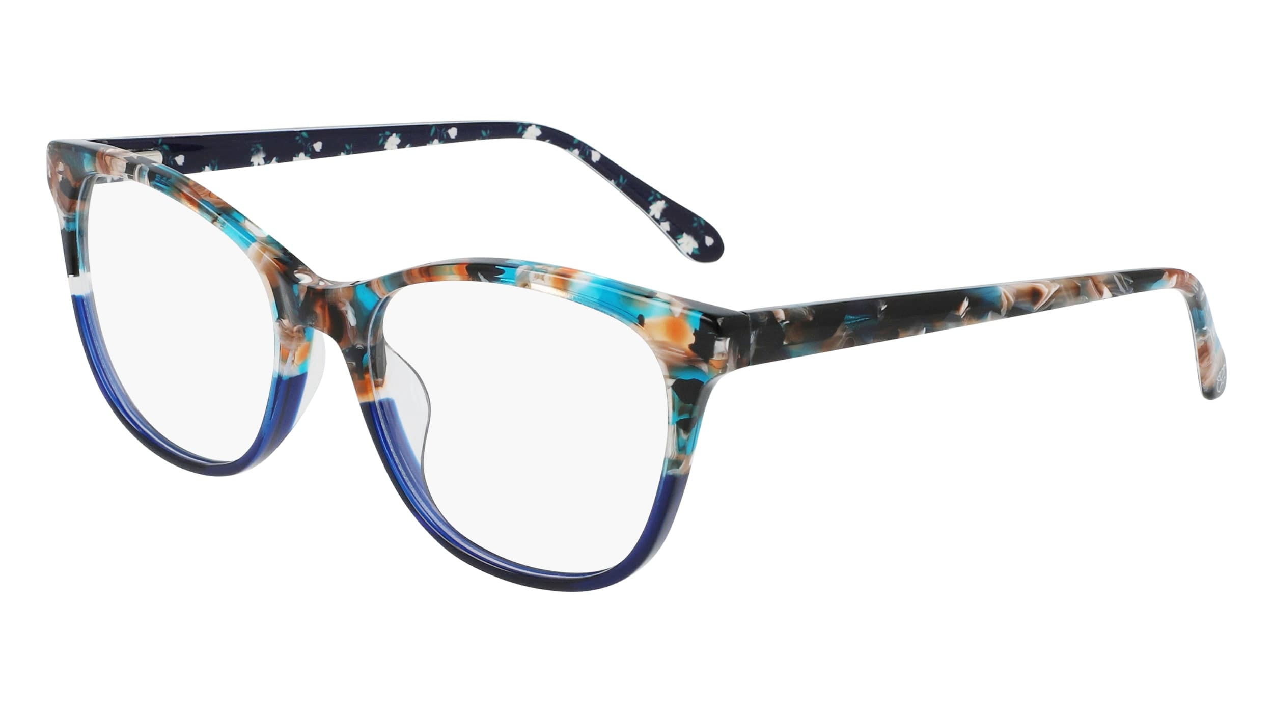 Draper James DJ5032 415 Eyeglasses Indigo Tortoise 53mm Women