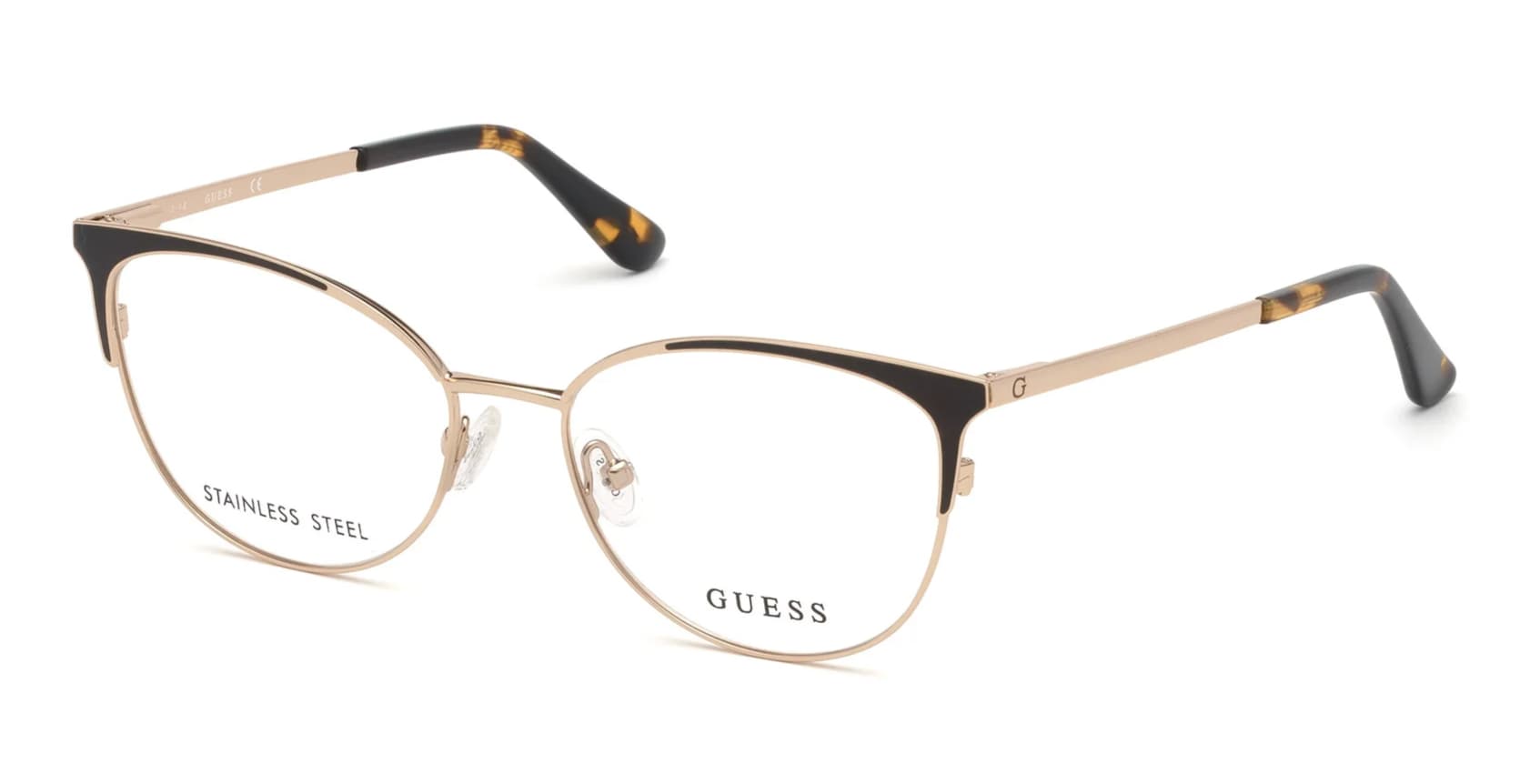 Guess GU2704 050 Eyeglasses Brown Gold 52mm Women