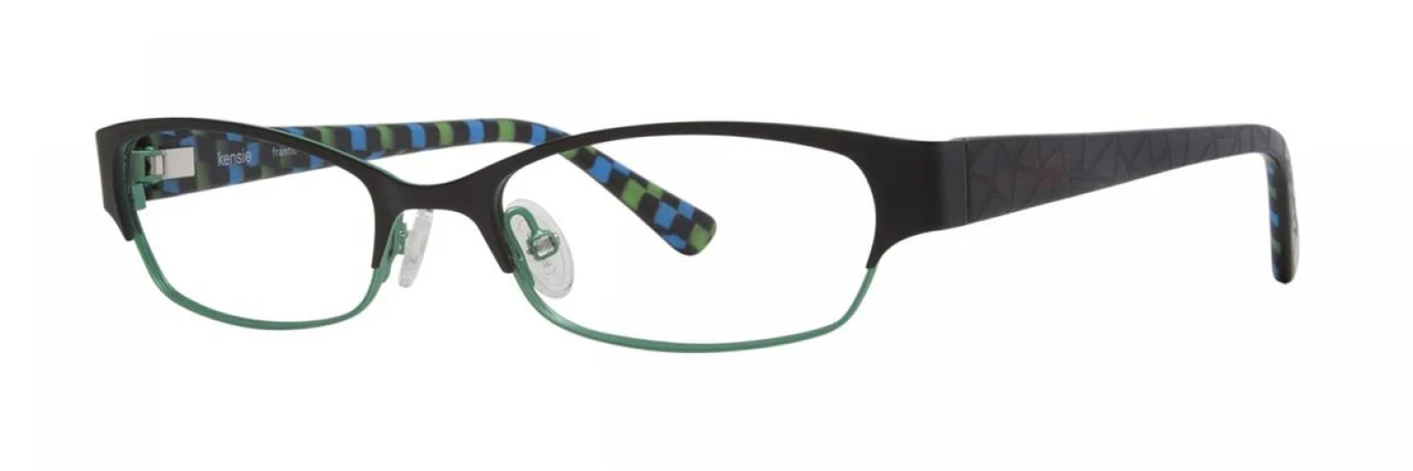 Kensie Frantic Eyeglasses Black 50mm Women