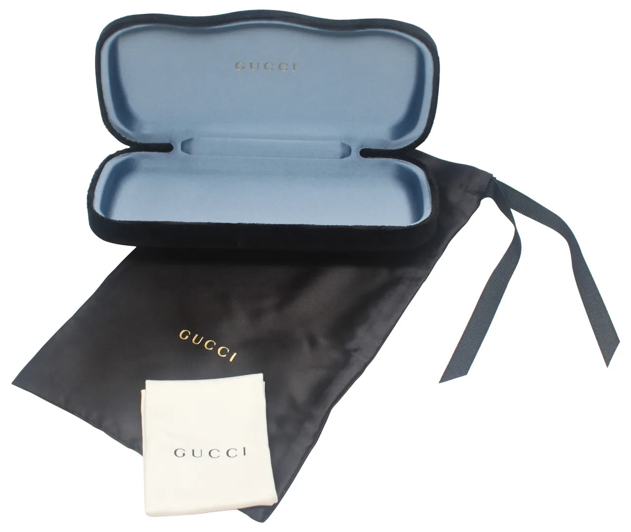 Gucci GG1428O 005 Eyeglasses Brown 55mm Men _Case