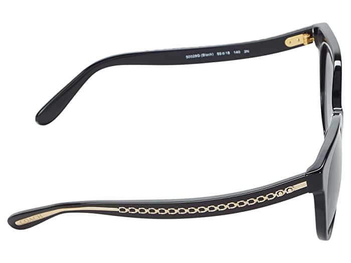 Coach HC8321 C6181 50028G HC8321 Sunglasses Black 140mm Women 3