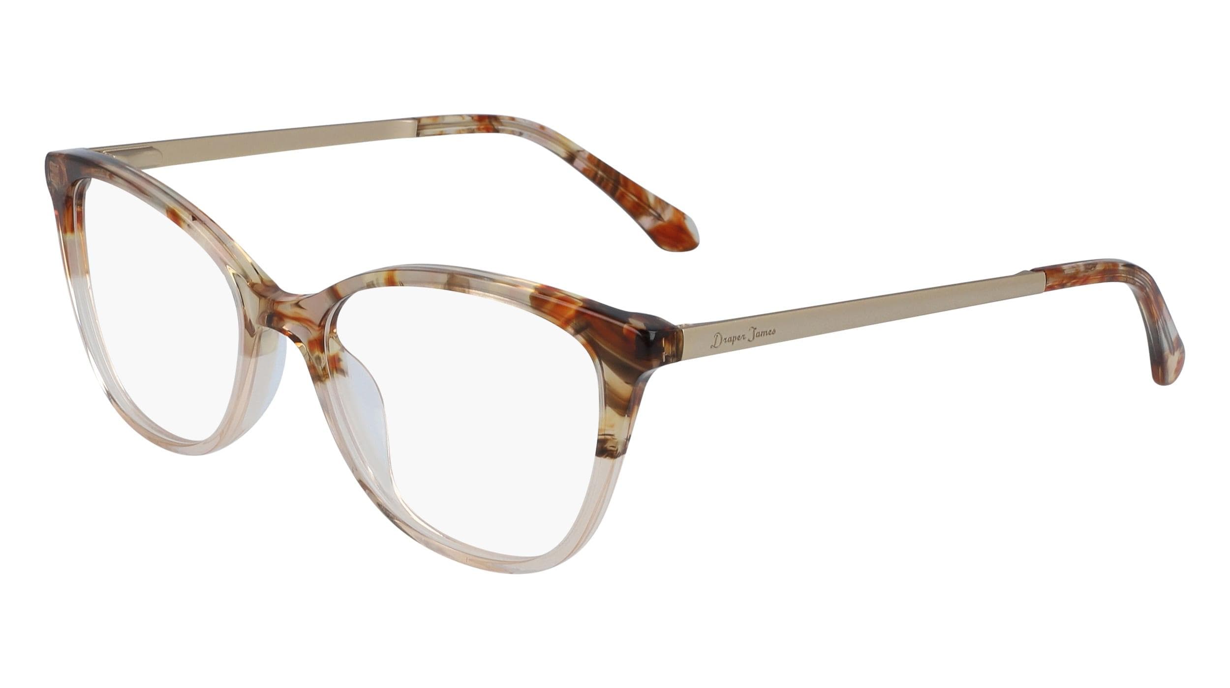 Draper James DJ5008 651 Eyeglasses Blush Gradient 51mm Women