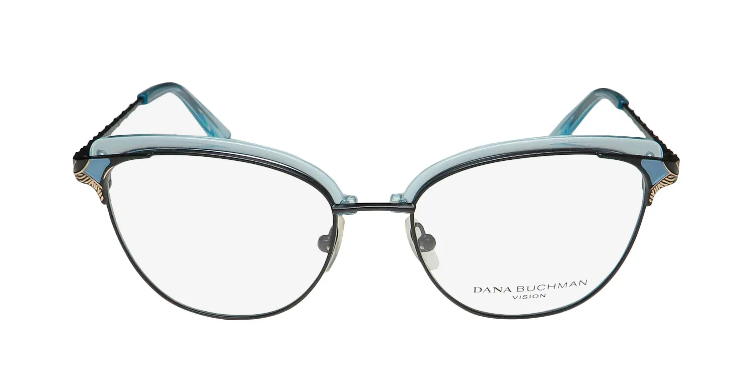 Dana Buchman Charleigh sk Eyeglasses Sky 50mm 3