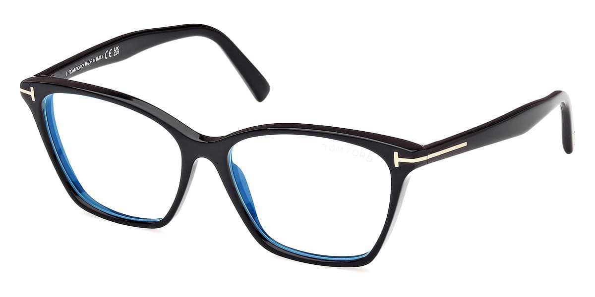 Tom Ford TF5949B ECO 001 Eyeglasses Black 50mm Women 2