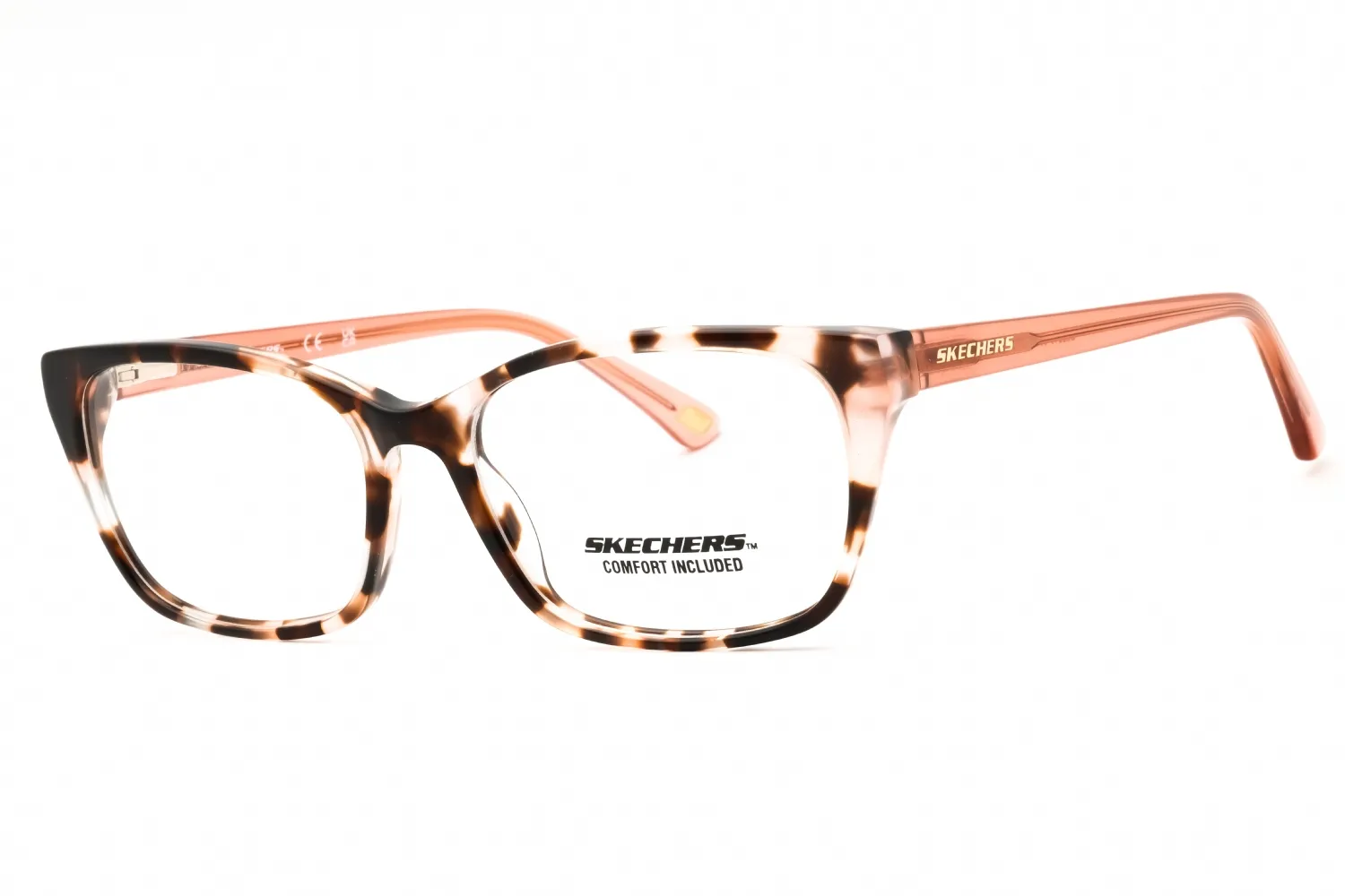 Skechers SE2210 054 Eyeglasses Red Havana 53mm Women