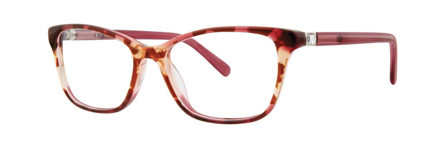 Vera Wang Rhylie Eyeglasses Berry Tortoise 51mm Women