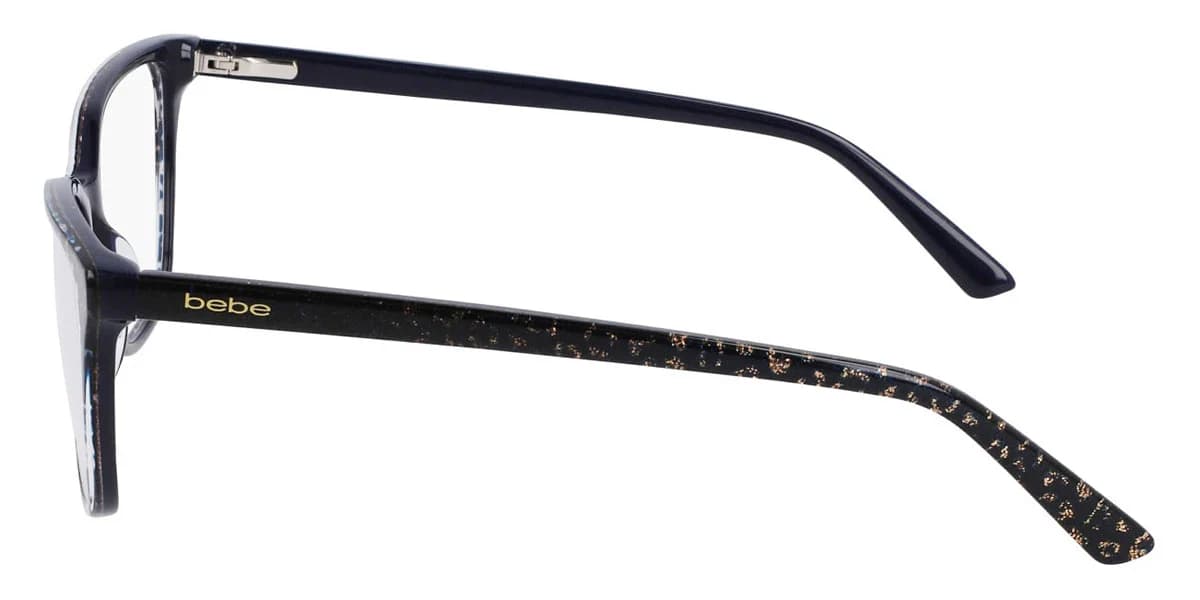 Bebe BB5201 400 Eyeglasses Blue Animal 53mm Women 3