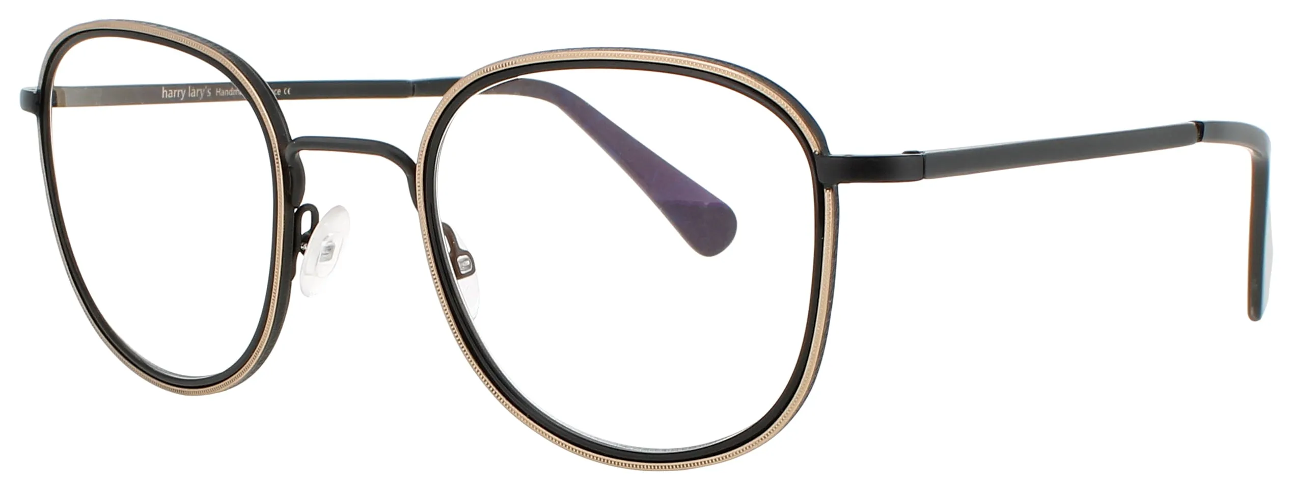 Harry Lary PHONY 101 Eyeglasses Black 54mm Unisex