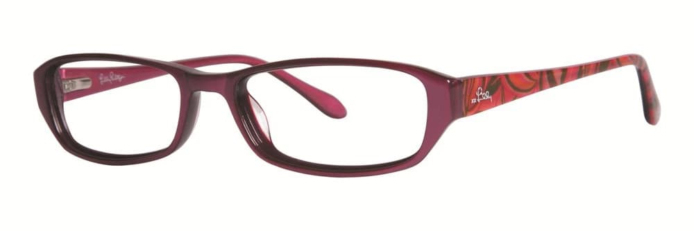 Lilly Pulitzer Ricci Eyeglasses Berry 52mm Women