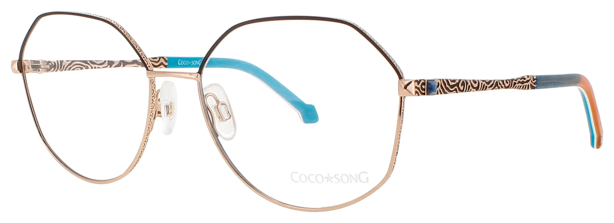 Coco Song LIVING TOGETHER C01 Eyeglasses Bronze 54mm Women