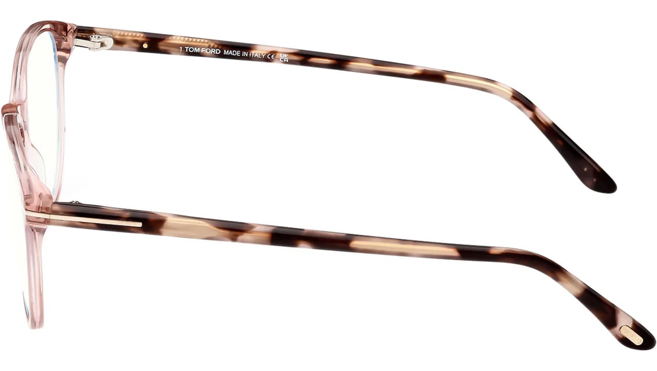 Tom Ford FT5810B 72 Eyeglasses Shiny Pink 53mm Women 3