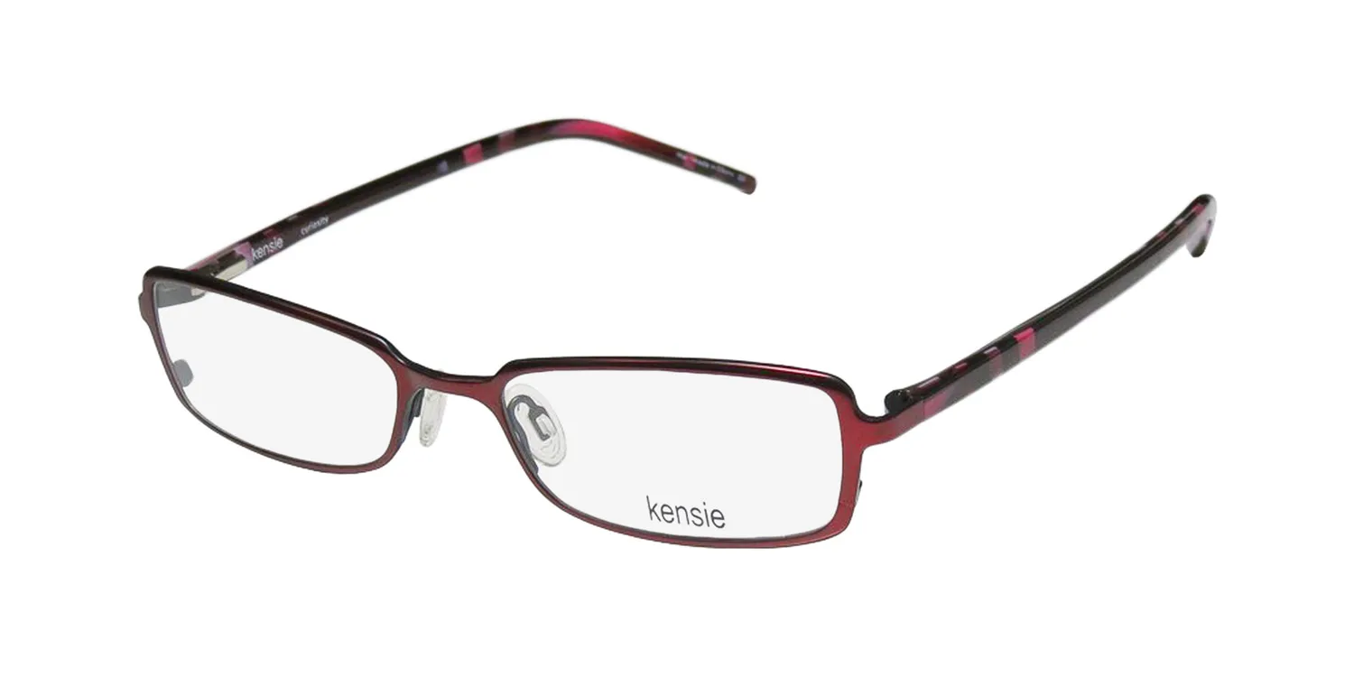 Kensie Curiosity me Eyeglasses Burgundy 50mm