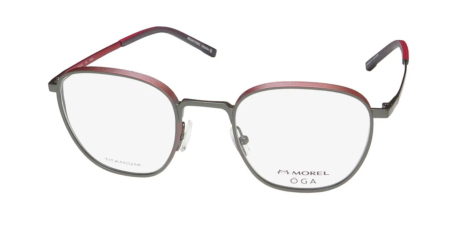 Morel Oga 10163o gr05 Eyeglasses Grey Dark 50mm