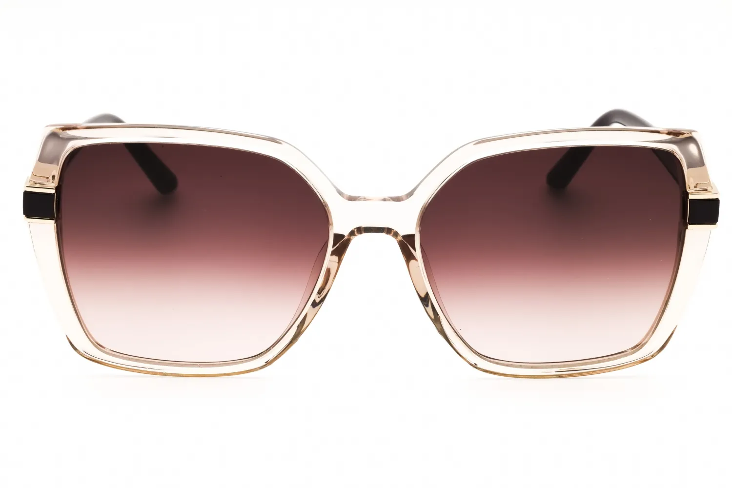 Escada SESD90 5606PP Sunglasses Shiny Transparent Old Rose 56mm Women 2