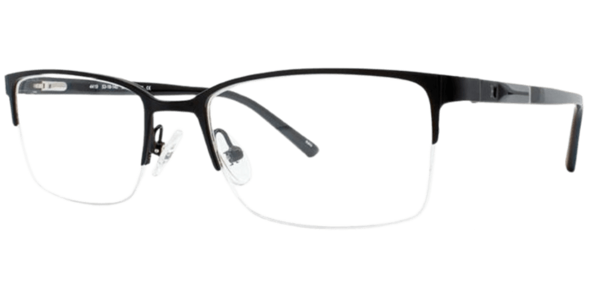 Helium 4419 Eyeglasses Satin Black 53mm Men