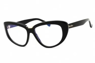 Max Mara MM5109-B 001 Eyeglasses Shiny Black 56mm