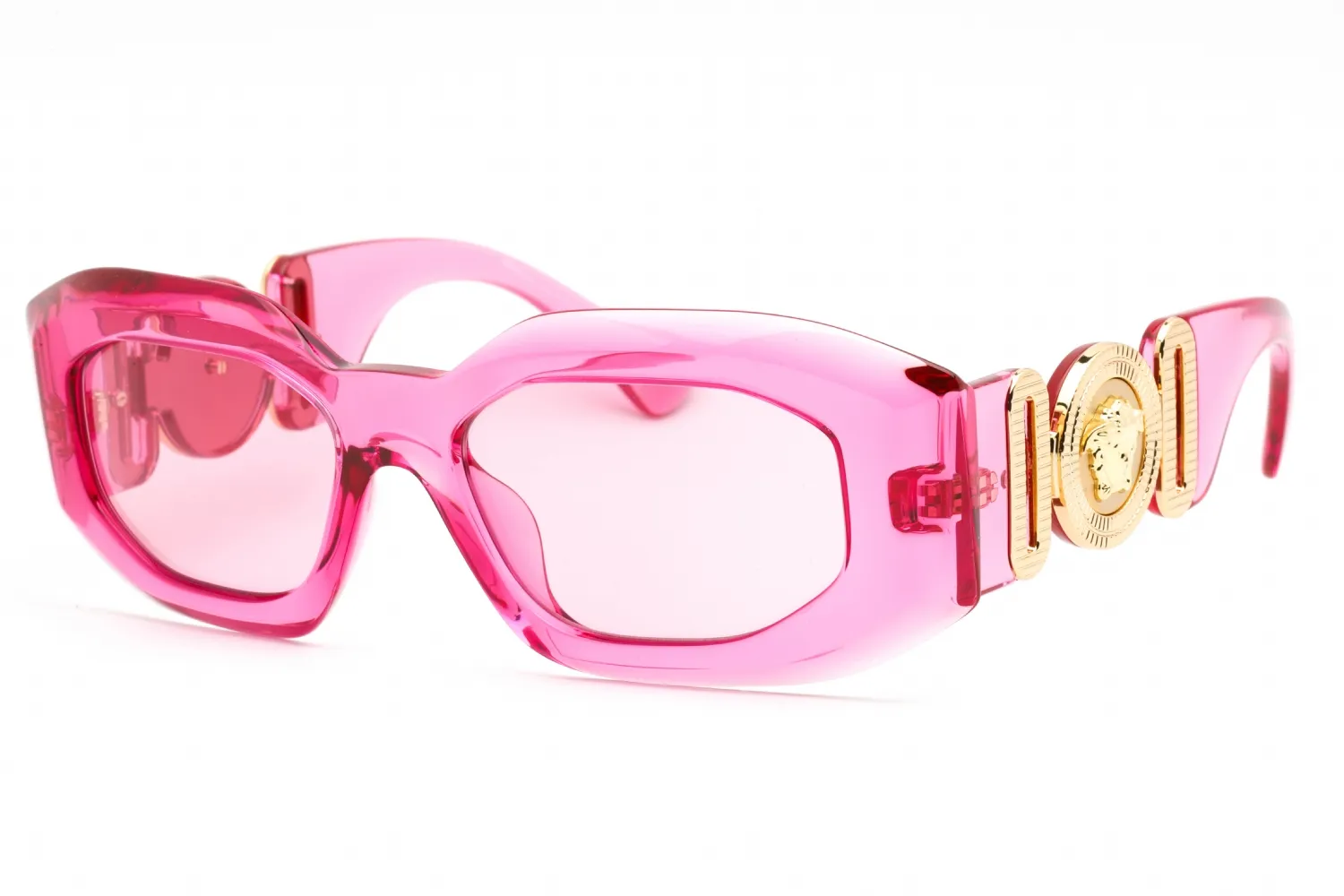 Versace 0VE4425U 542184 Sunglasses Pink Transparent 54mm Women