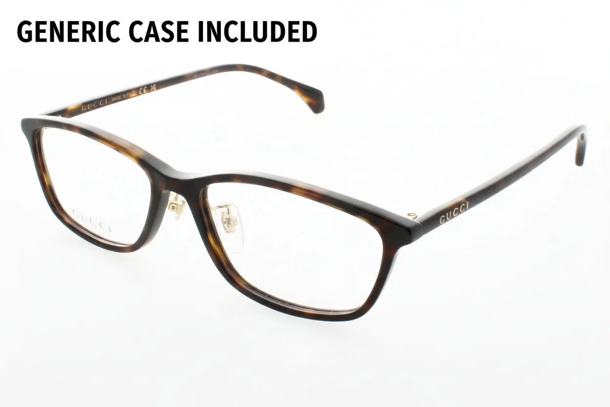 Gucci GG1356OJ 002 Eyeglasses Havana 55mm Men