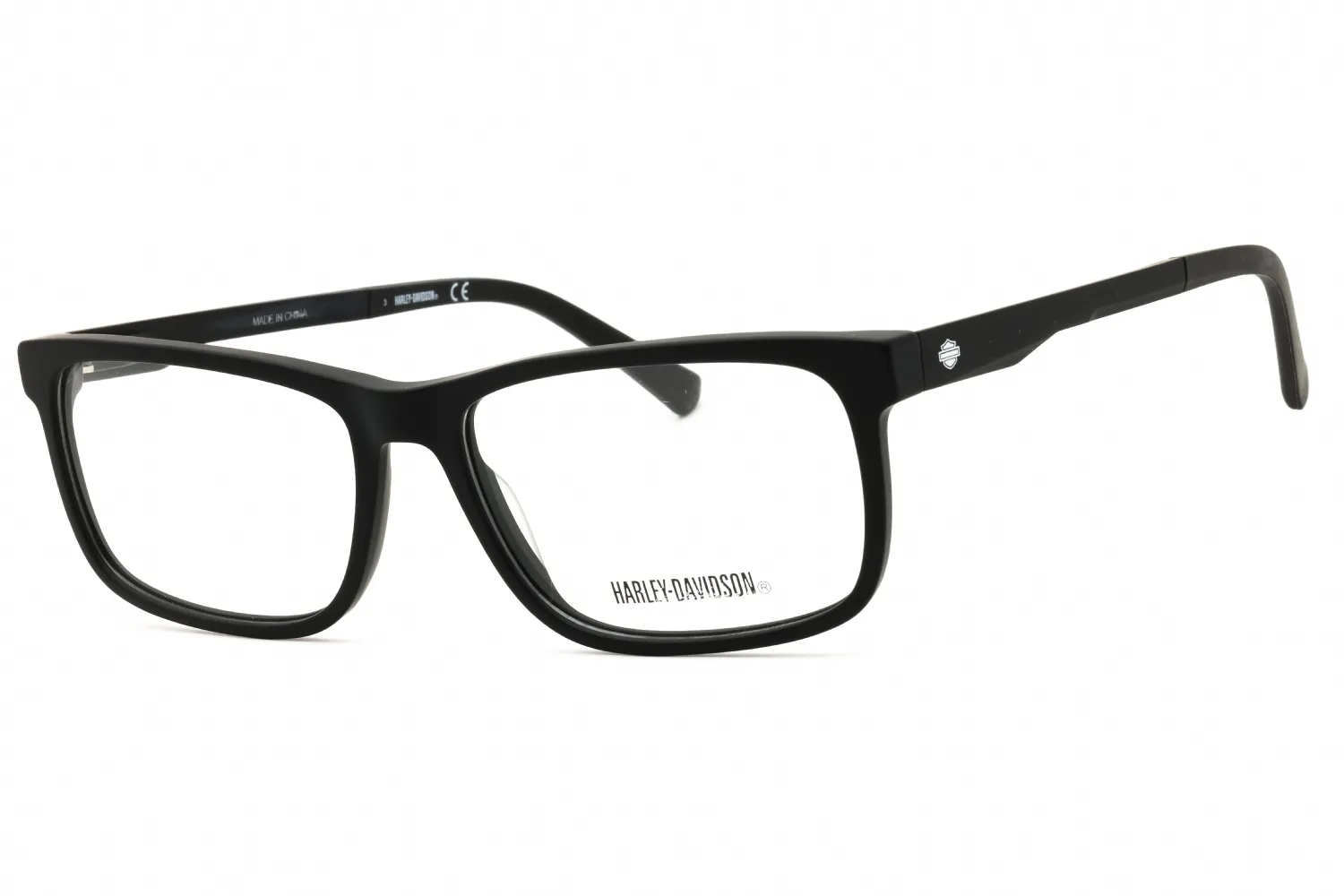 Harley Davidson HD0957 002 Eyeglasses Matte Black 56mm Men