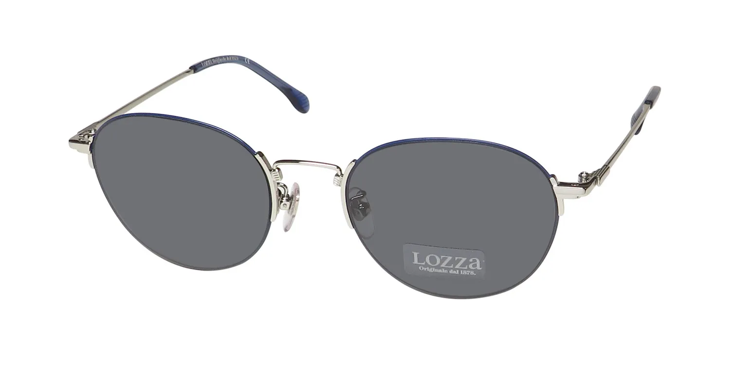 Lozza Sl2355 0579 Sunglasses Silver 51mm